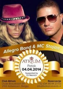 MC Stojan, Allegro Band u Antwerpen (BE)