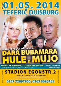 Dara Bubamara, Hule, Mujo u Duisburg (DE)