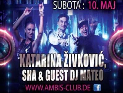 Katarina Zivković, Sha, DJ Mateo u Düsseldorf (DE)